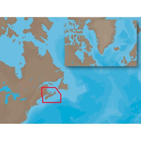 C-Map NT+ NA-C205 - Fundy, Nova Scotia, Pei & Cape Breton - Furuno FP- NA-C205FURUNOFP